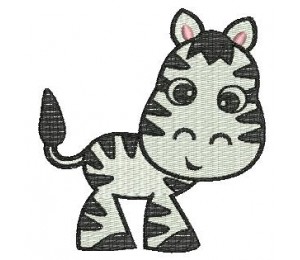 Stickmuster - Zebra